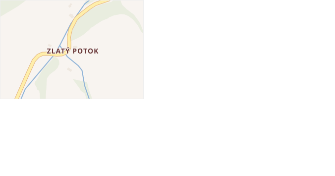 Zlatý Potok v obci Malá Morava - mapa části obce