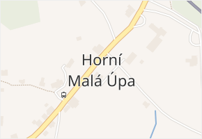 Horní Malá Úpa v obci Malá Úpa - mapa části obce