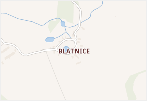 Blatnice v obci Maleč - mapa části obce