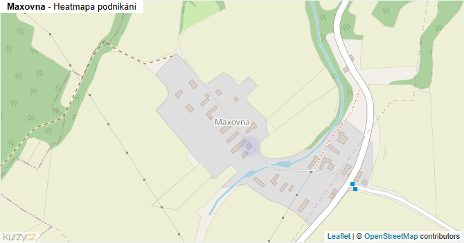 Maxovna - mapa podnikání