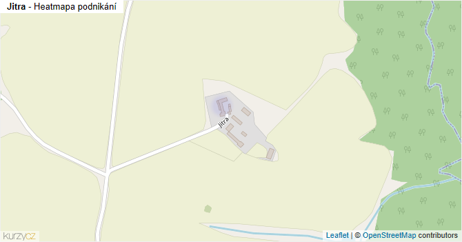 Jitra - mapa podnikání
