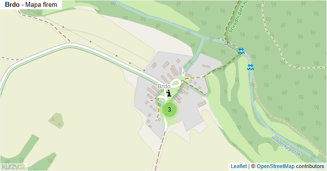 Brdo - mapa firem