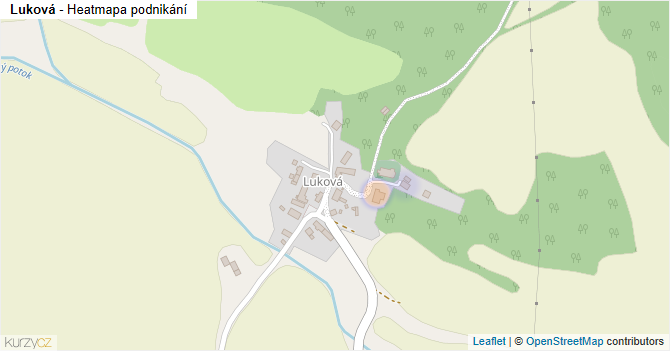 Luková - mapa podnikání