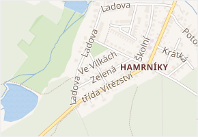 Boční v obci Mariánské Lázně - mapa ulice