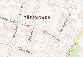 Družstevní v obci Mariánské Lázně - mapa ulice