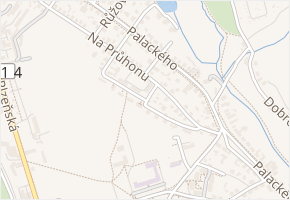 U Ploché dráhy v obci Mariánské Lázně - mapa ulice