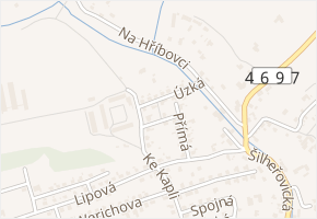 Na Zkratce v obci Markvartovice - mapa ulice