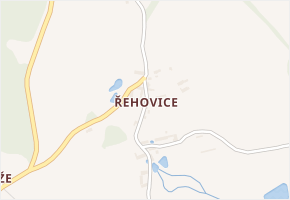 Řehovice v obci Maršovice - mapa části obce