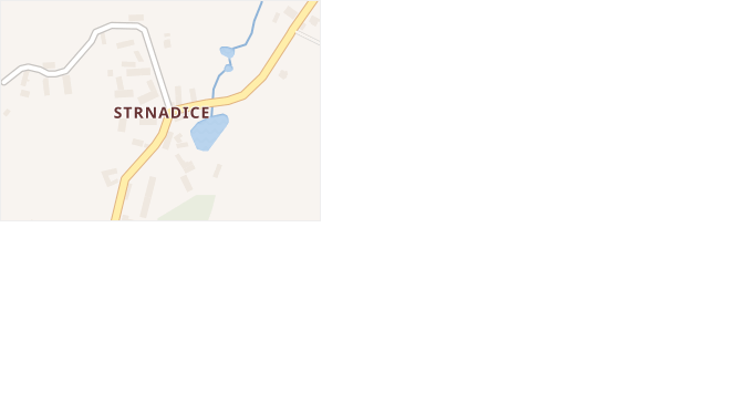 Strnadice v obci Maršovice - mapa části obce