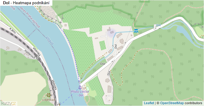 Dol - mapa podnikání