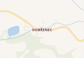 Dobřenec v obci Mašťov - mapa ulice