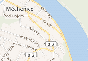 Sloupecká v obci Měchenice - mapa ulice