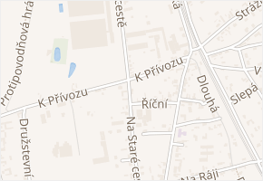 Na Staré cestě v obci Mělník - mapa ulice