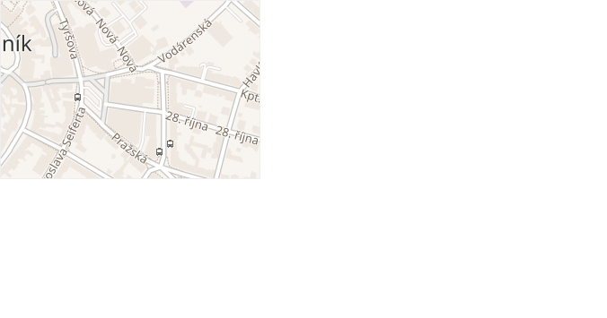 náměstí Karla IV. v obci Mělník - mapa ulice