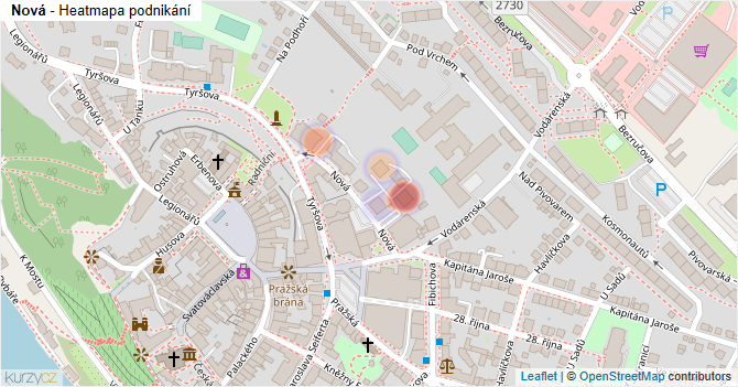 Nová - mapa podnikání