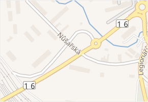 Nůšařská v obci Mělník - mapa ulice