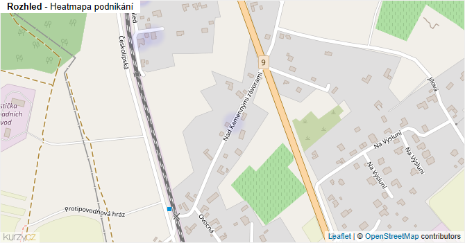 Rozhled - mapa podnikání