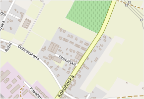 Tesařská v obci Mělník - mapa ulice
