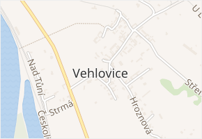 U Kapličky v obci Mělník - mapa ulice