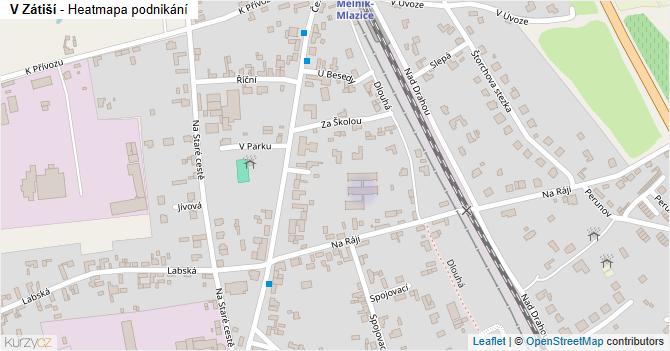 V Zátiší - mapa podnikání