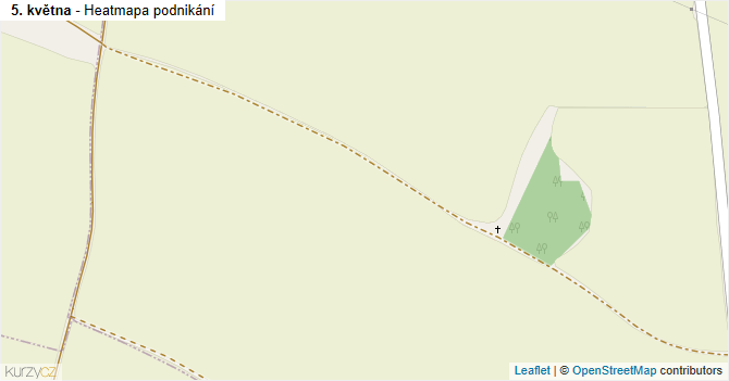 5. května - mapa podnikání