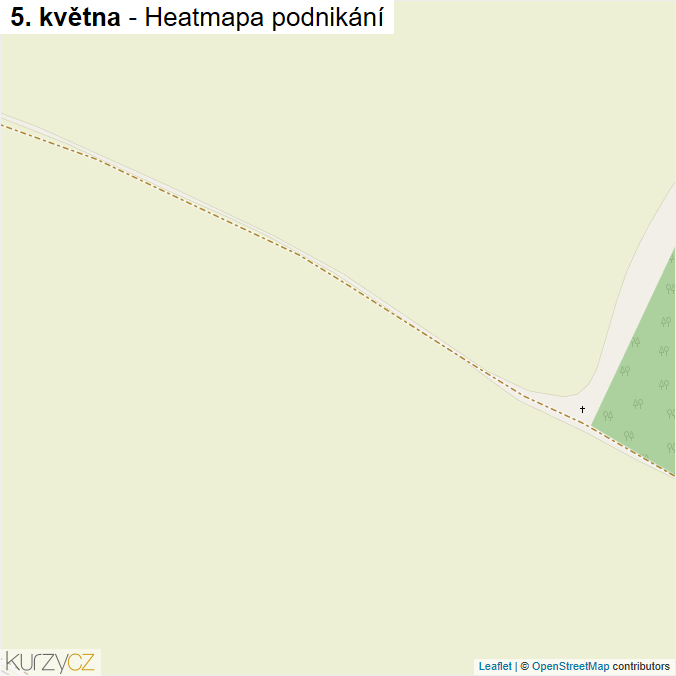 Mapa 5. května - Firmy v ulici.