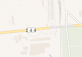 Průmyslová v obci Měšice - mapa ulice