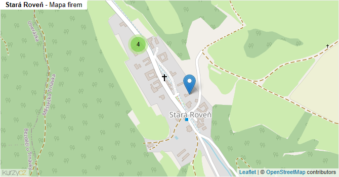Stará Roveň - mapa firem