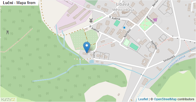 Luční - mapa firem