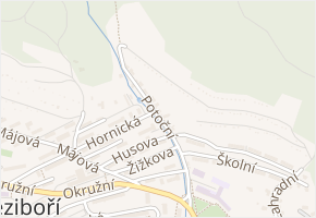 Potoční v obci Meziboří - mapa ulice