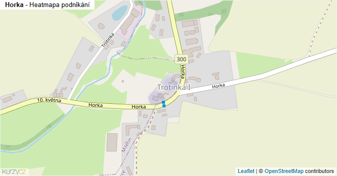 Horka - mapa podnikání