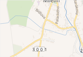 Jiřího z Poděbrad v obci Miletín - mapa ulice