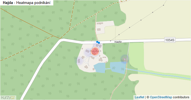 Hajda - mapa podnikání