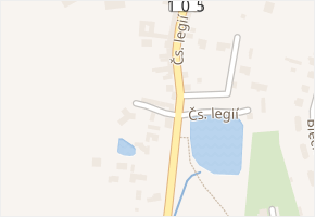 V Hlinkách v obci Milevsko - mapa ulice