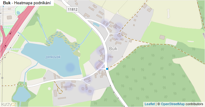Buk - mapa podnikání