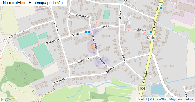 Na rozptylce - mapa podnikání