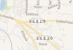 Sluneční v obci Mimoň - mapa ulice