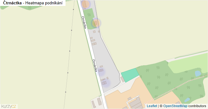 Čtrnáctka - mapa podnikání