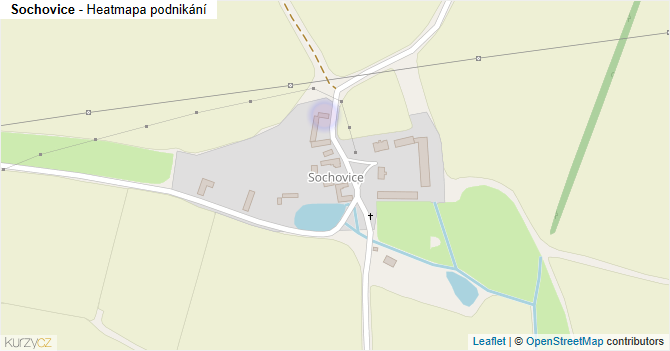 Sochovice - mapa podnikání