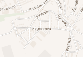 Alešova v obci Mladá Boleslav - mapa ulice