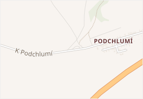 K Podchlumí v obci Mladá Boleslav - mapa ulice