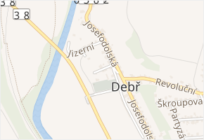 Úzká v obci Mladá Boleslav - mapa ulice