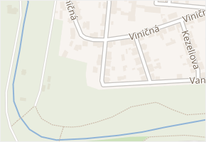 Zahradníkova v obci Mladá Boleslav - mapa ulice