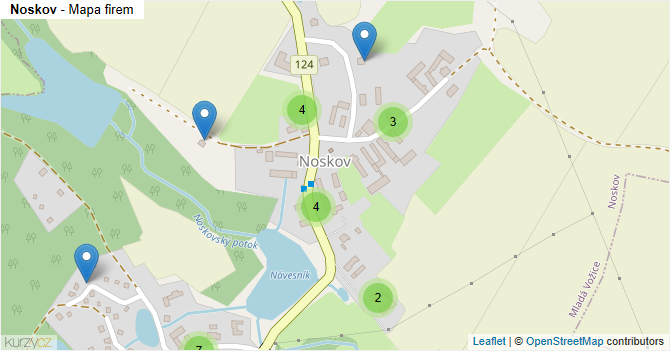 Noskov - mapa firem