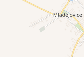 Řídeč v obci Mladějovice - mapa ulice