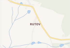 Rutov v obci Mnich - mapa části obce