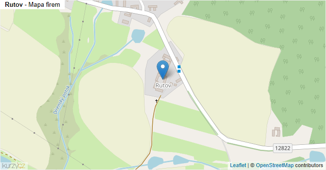 Rutov - mapa firem
