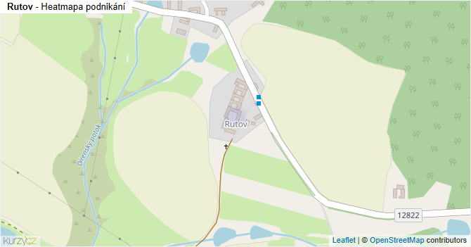 Rutov - mapa podnikání