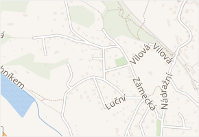 Lomená v obci Mnichovice - mapa ulice