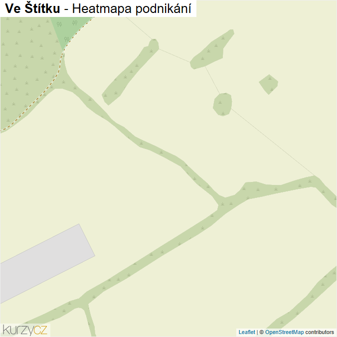 Mapa Ve Štítku - Firmy v ulici.